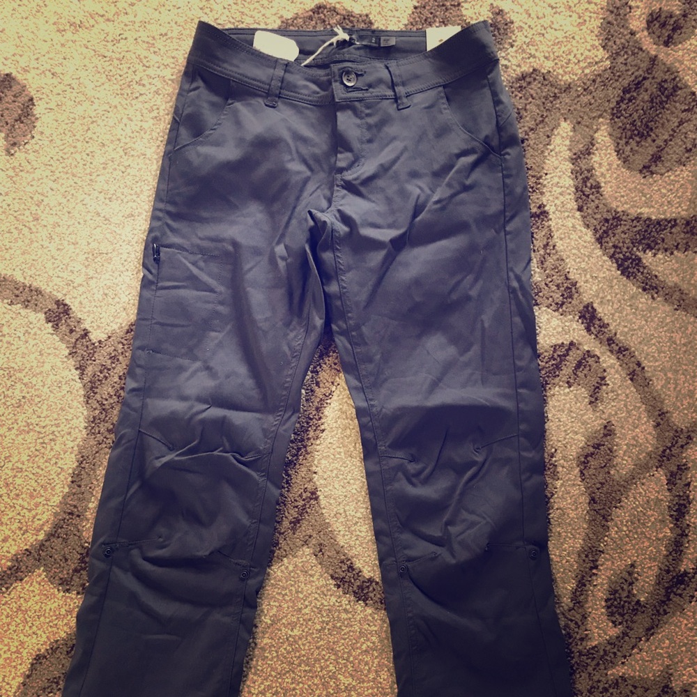 Prana brand grey hiking/athletic pants